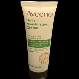 🌈4/$20 NEW Aveeno Daily Moisturizing Cream Deluxe Travel Size 0.8 Fl Oz